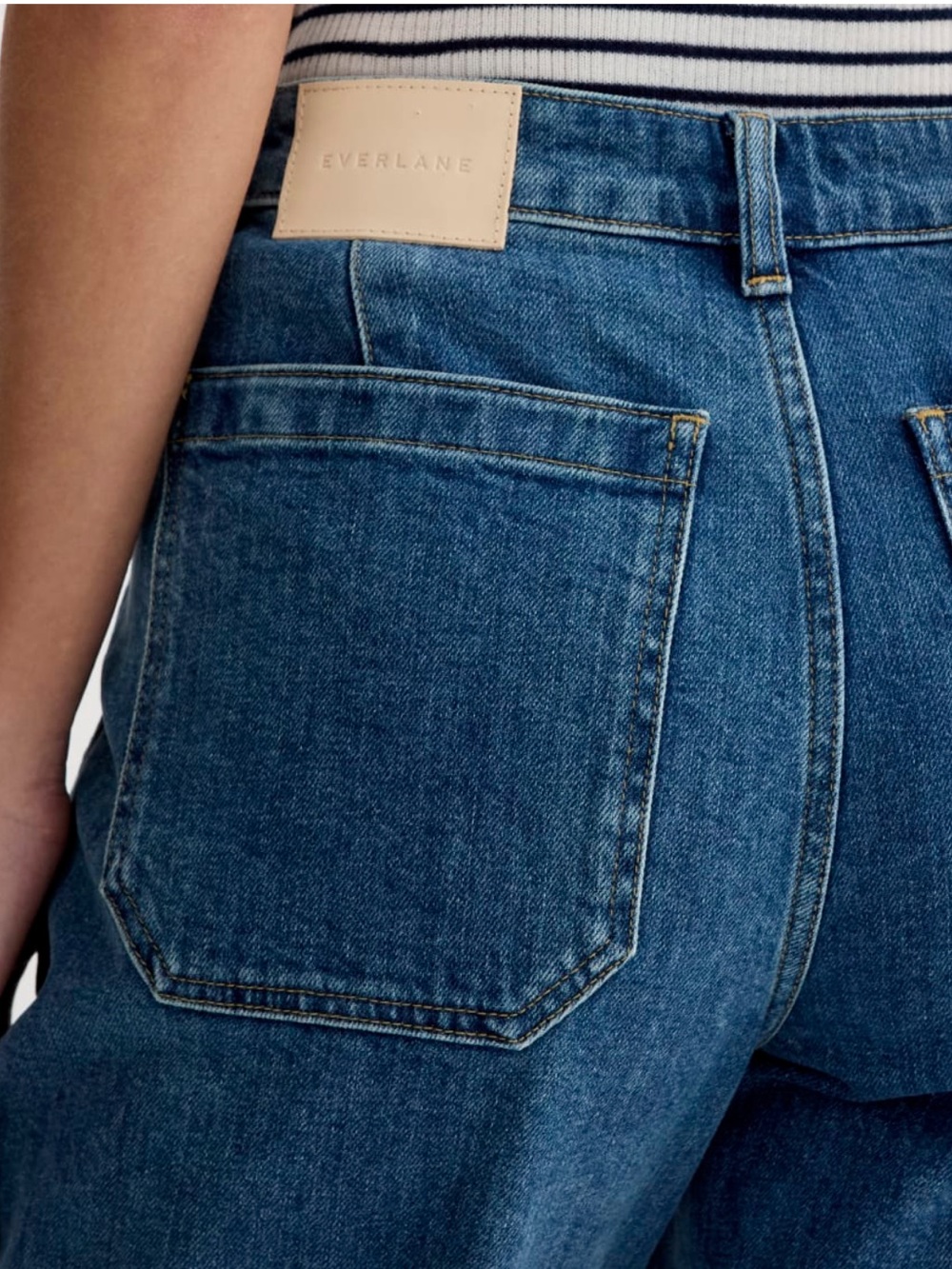 Everlane THE UTILITY BARREL JEAN, New Blue - Size 27 - Picture 4 of 10